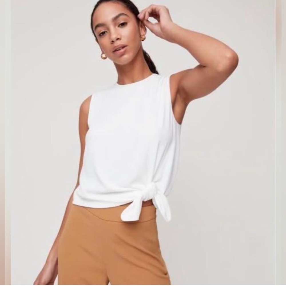 Babaton Hopkins Tie Blouse